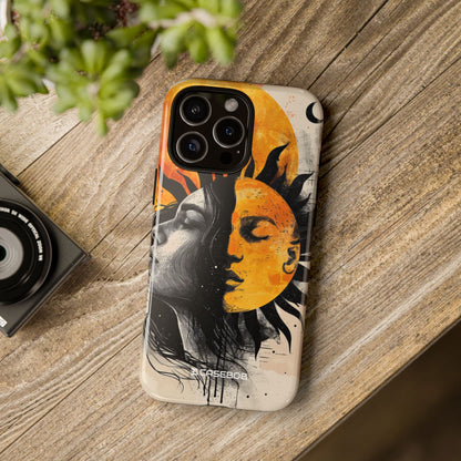 Celestial Dualities: Sun and Moon - for iPhone 16