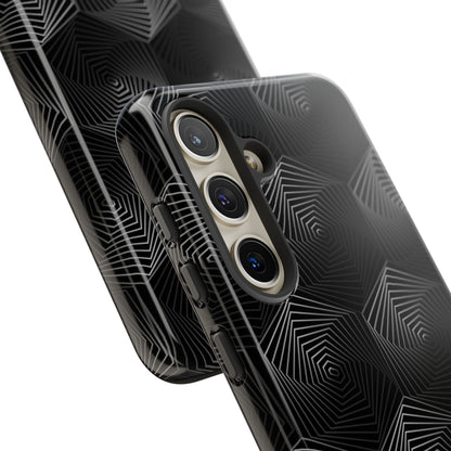 Geometric Spiral Illusion - Samsung Case