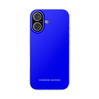 Blue iPhone 16 - Flexi Phone Case