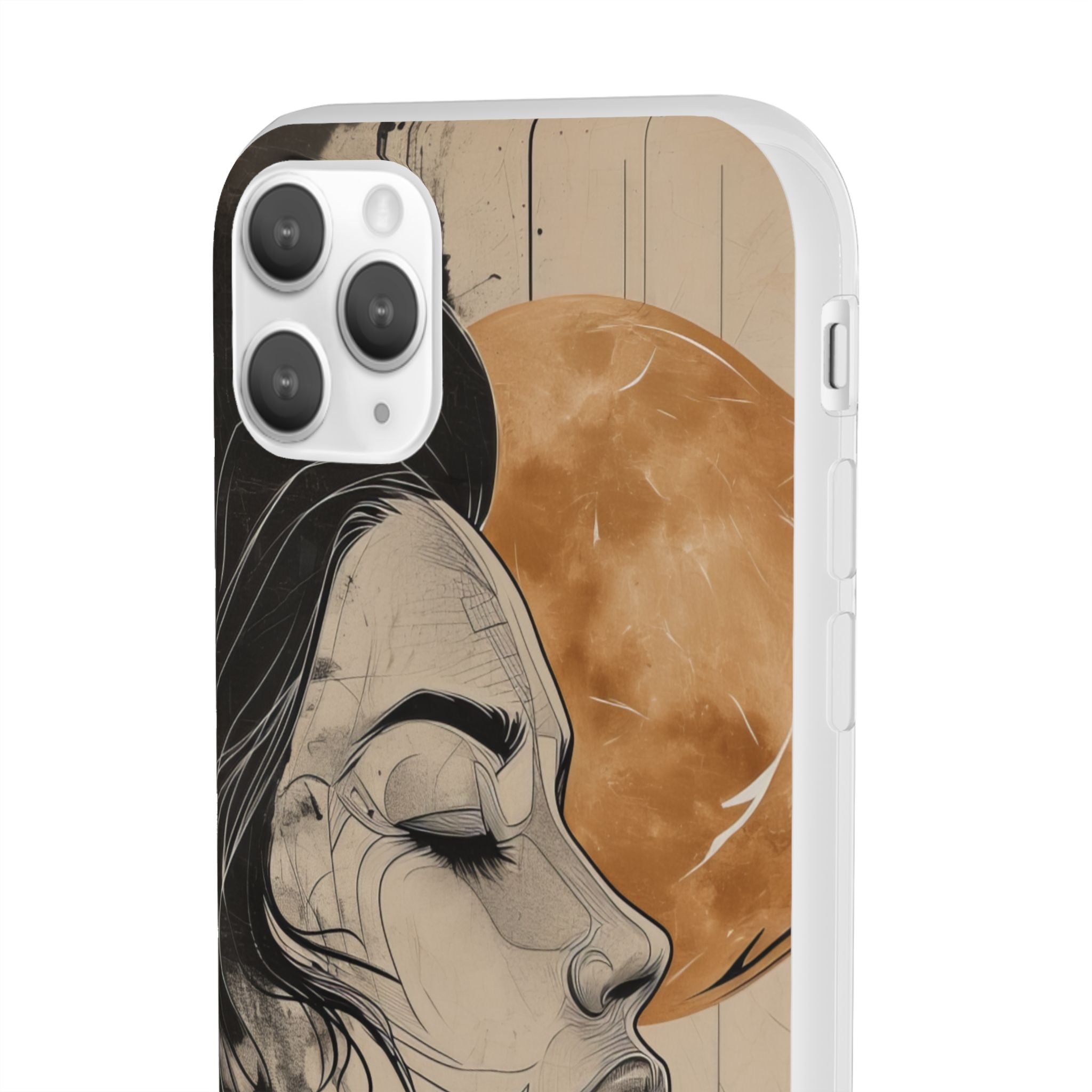 Lunar Introspection | Flexible Phone Case for iPhone