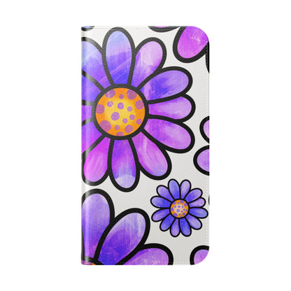 Polka Dot Blossoms - iPhone 15 Pro Max Case - Wallet