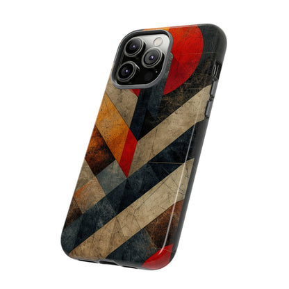 Art Deco Geometry Extravaganza - Protective Phone Case