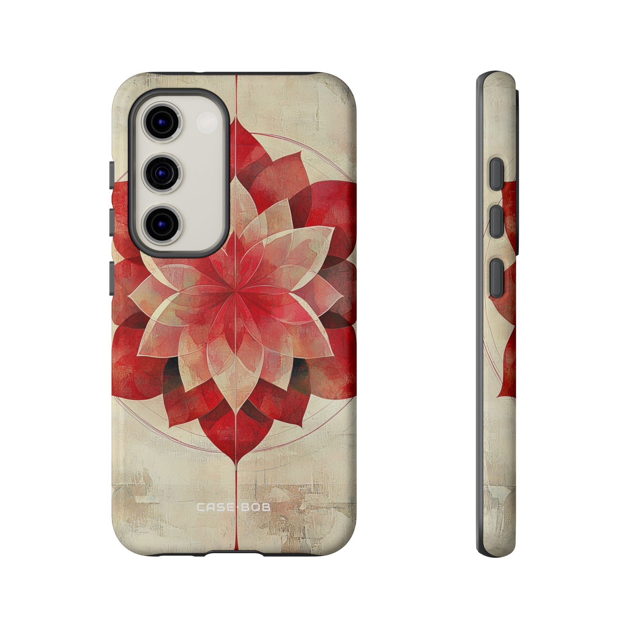 Crimson Bloom Samsung S23 Case - Tough