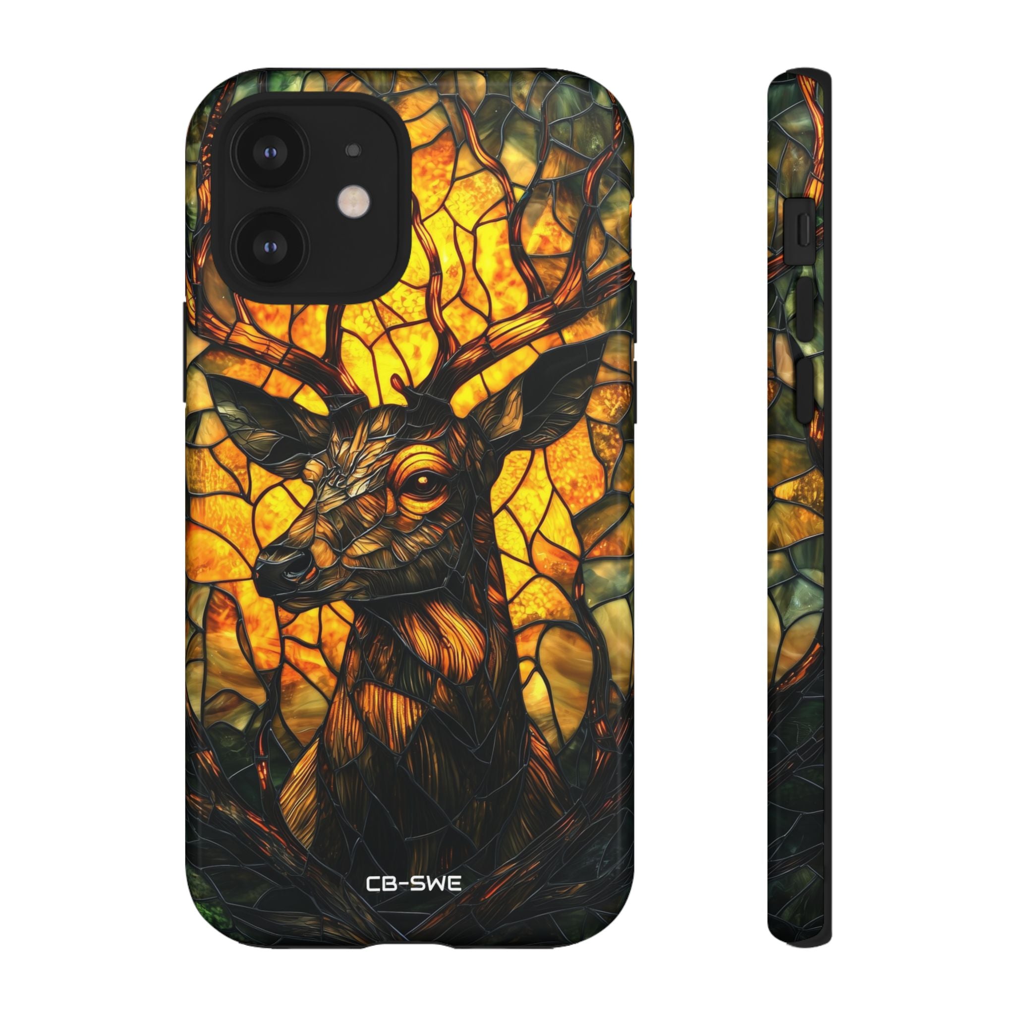 Deer Stands Majestically - iPhone Case