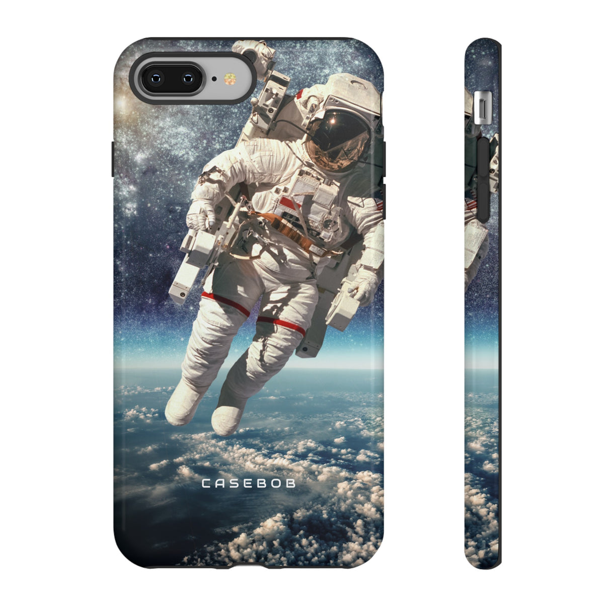 Astronaut in outer space - Protective Phone Case