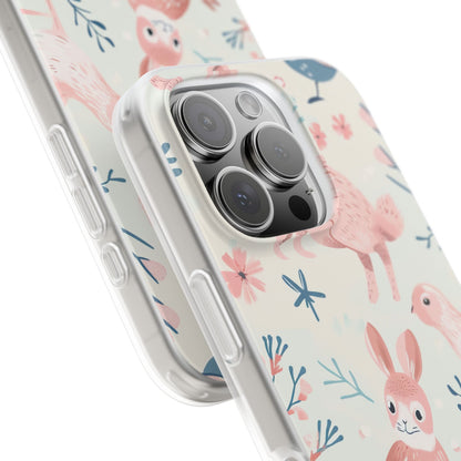 Pastel Whimsical Nature - Flexi iPhone 16 Phone Case