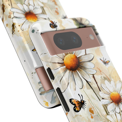 Daisies Dance Light - Google Pixel Case
