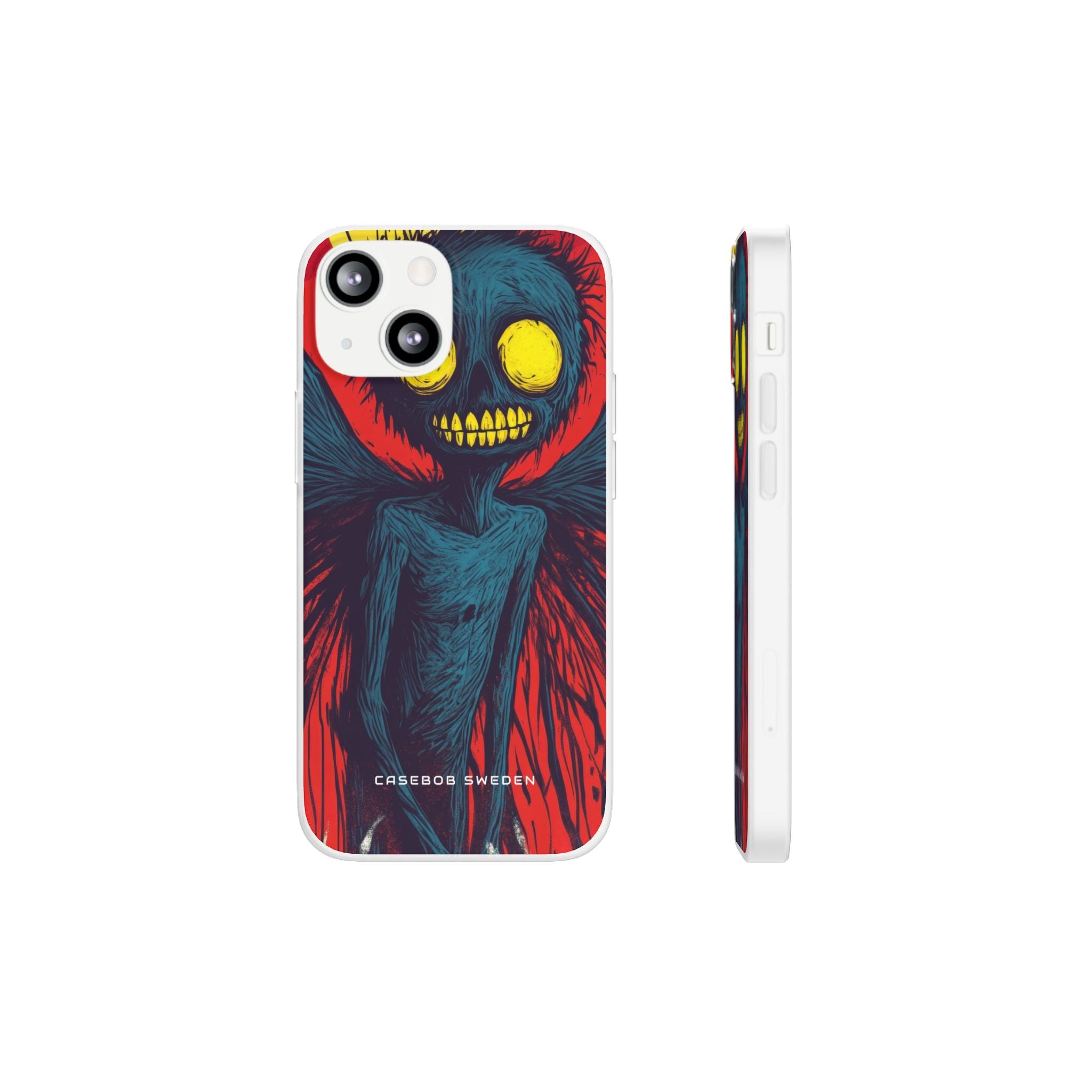 Gothic Winged Apparition iPhone 13 - Flexi Phone Case