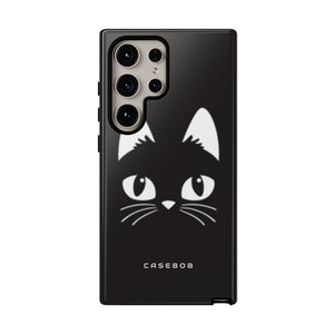 Cartoon Cat Icon - Protective Phone Case