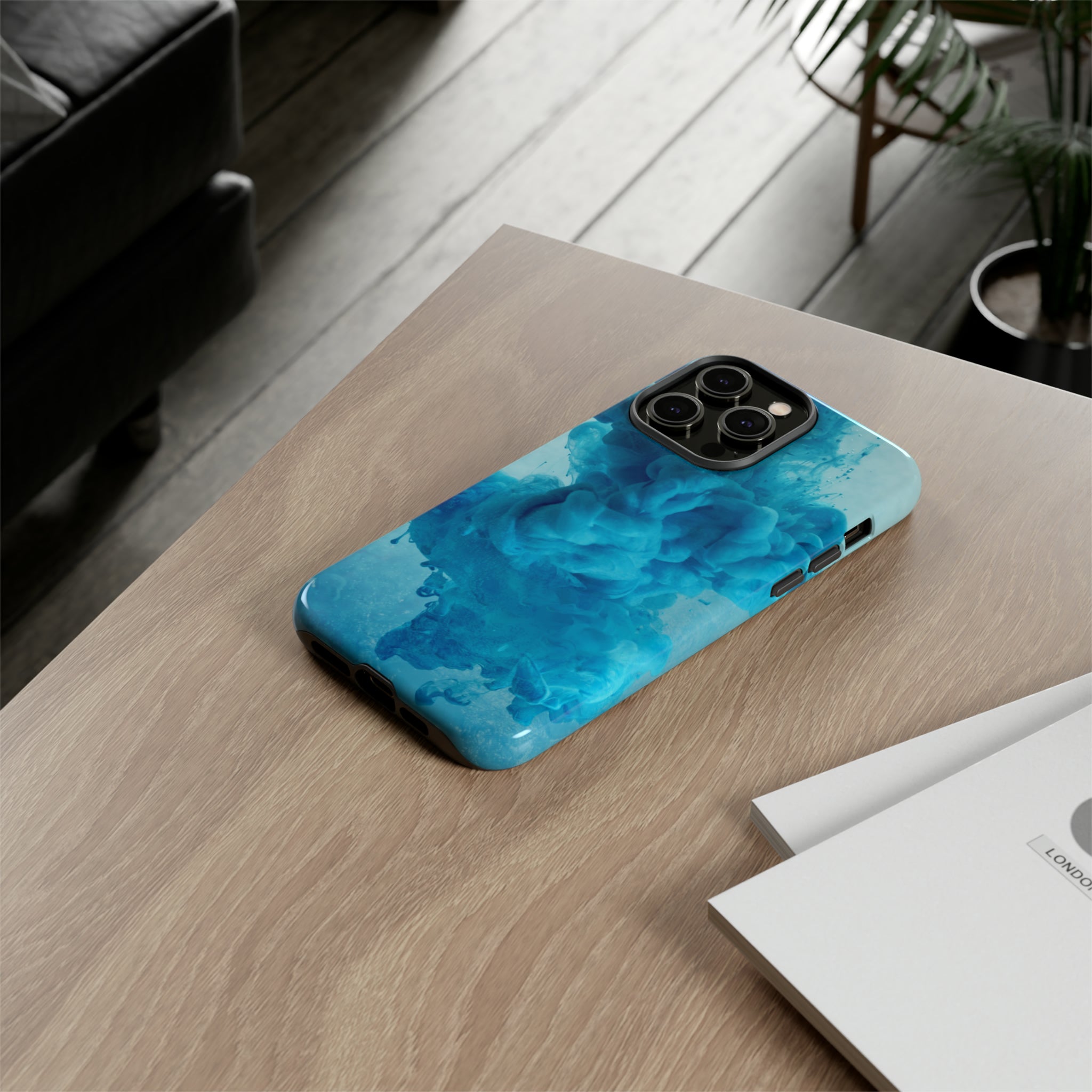 Blue Ink - Protective Phone Case