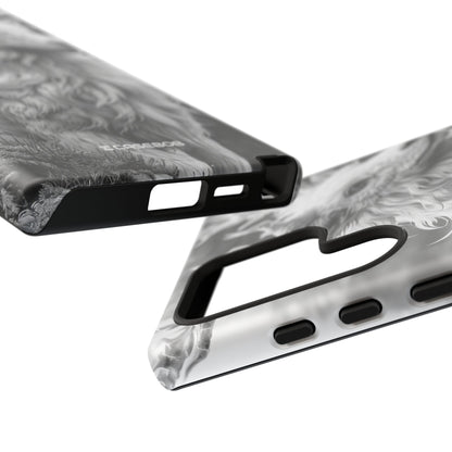 Mystical Majesty: Grayscale Enchantment - For Samsung S24