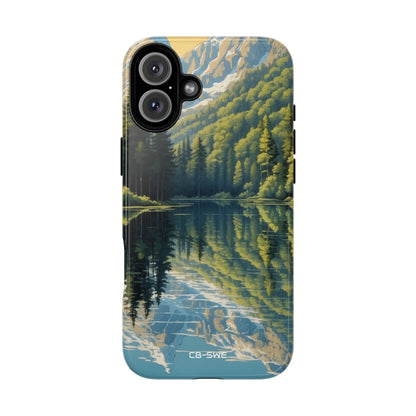 Mountain Peaks Reflect - iPhone Case