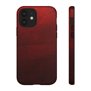 Grunge Red - Protective Phone Case