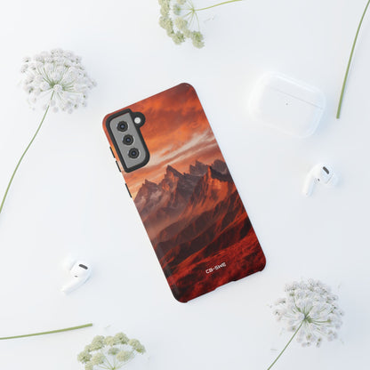Mountain Peaks Glowing - Samsung Case