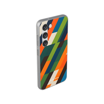 Diagonal Blaze Samsung S23 Case - Soft