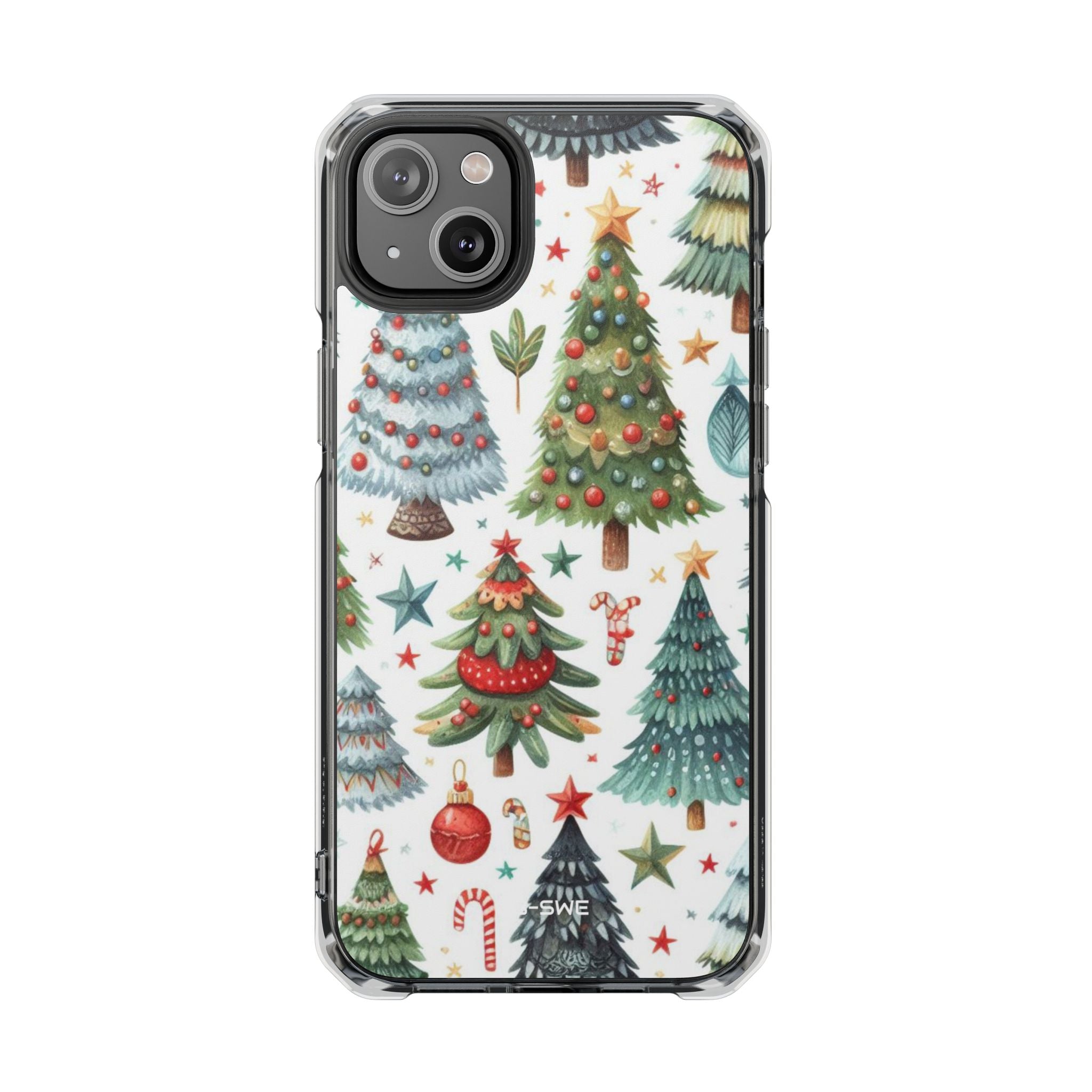 Whimsical Trees Dance iPhone Case - Impact