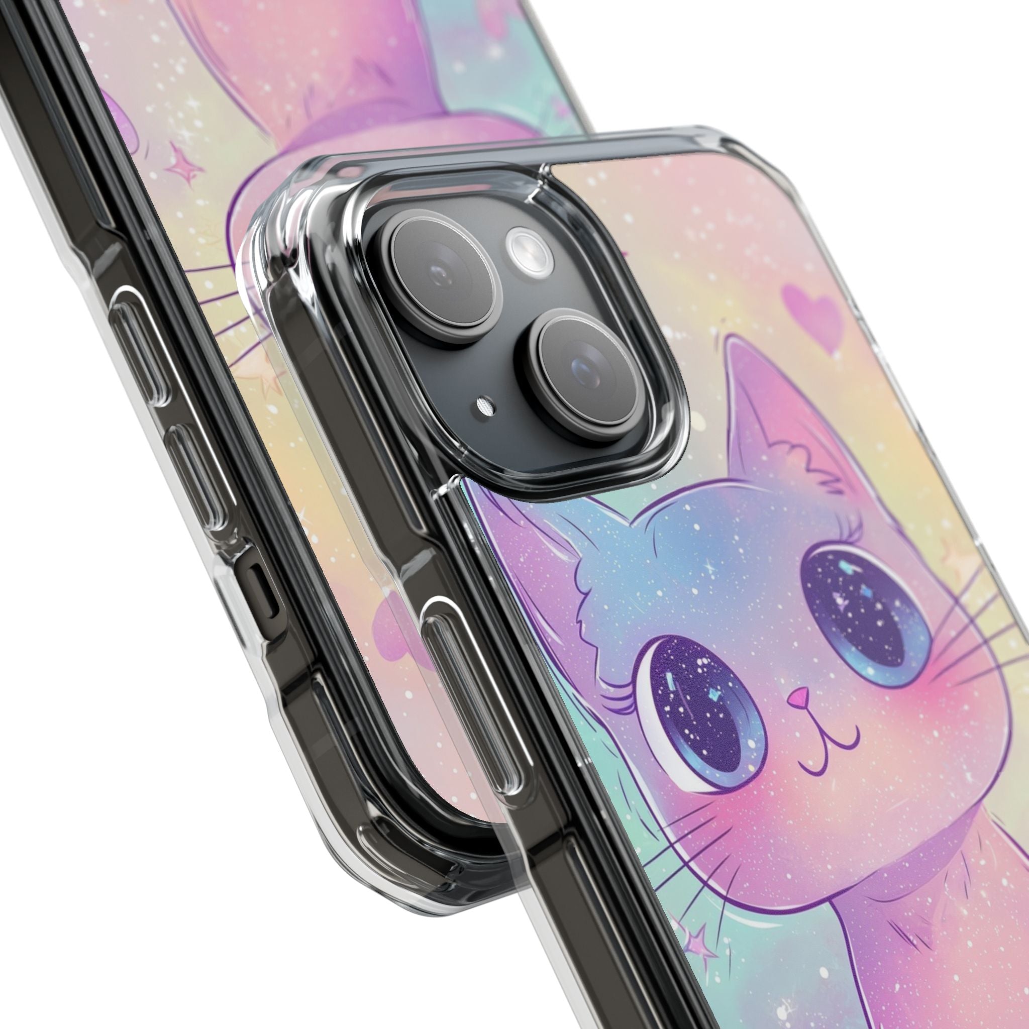 Sparkling Cat Smiles iPhone Case - Impact