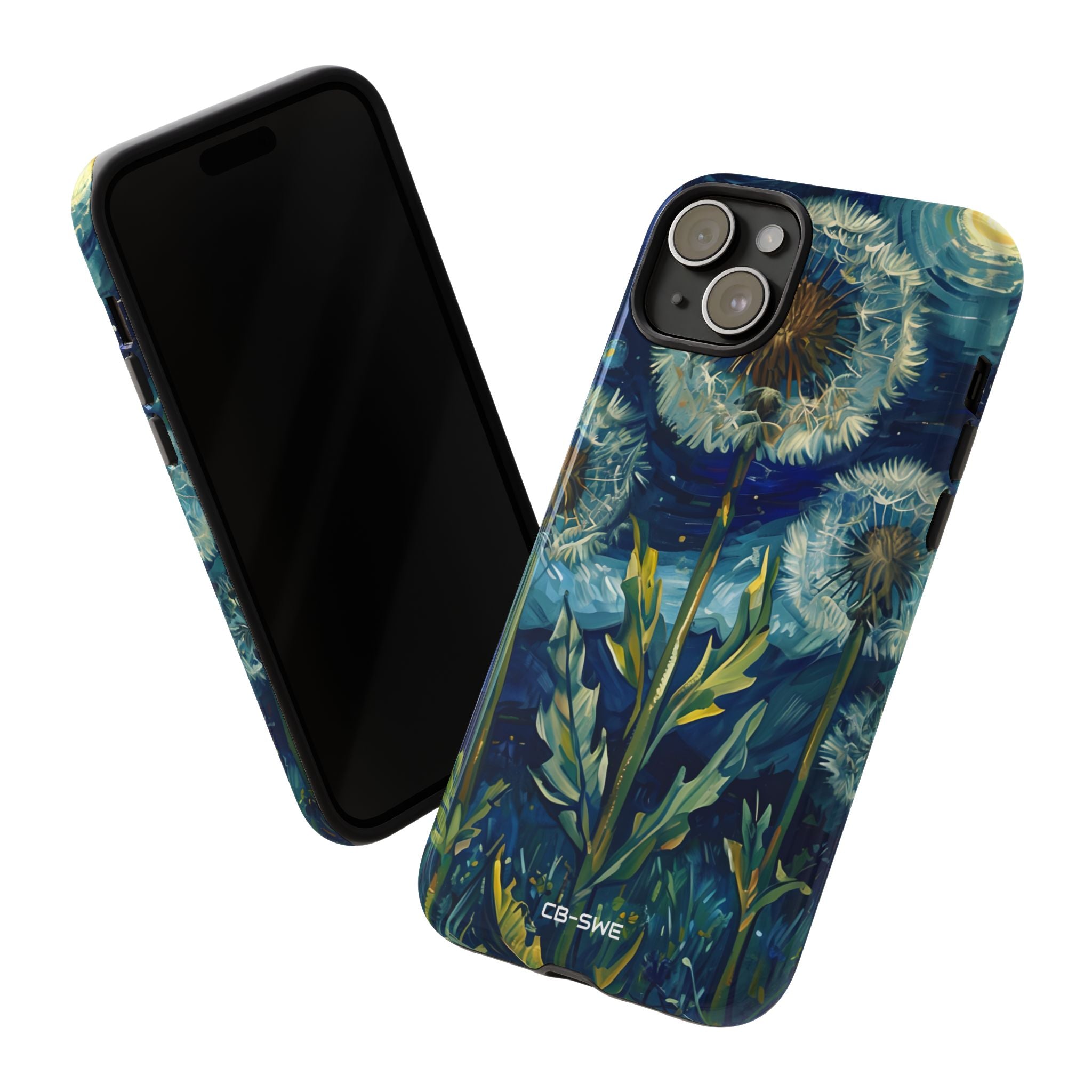 Dandelions Under Starlight - iPhone Case