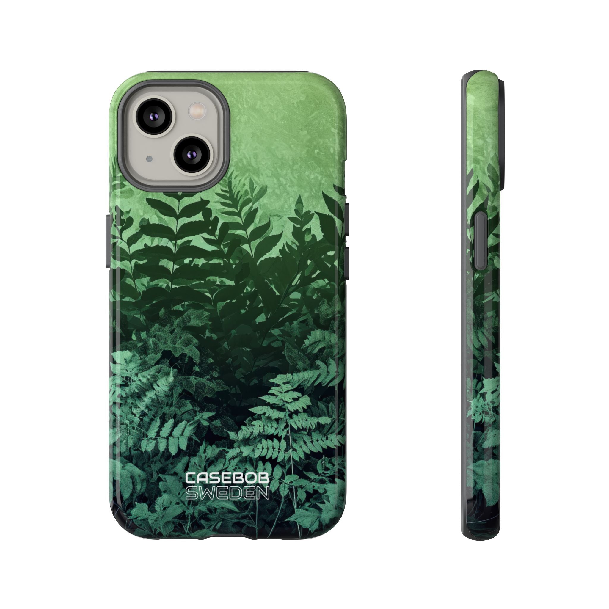 Verdant Fern Silhouettes iPhone 14 - Tough