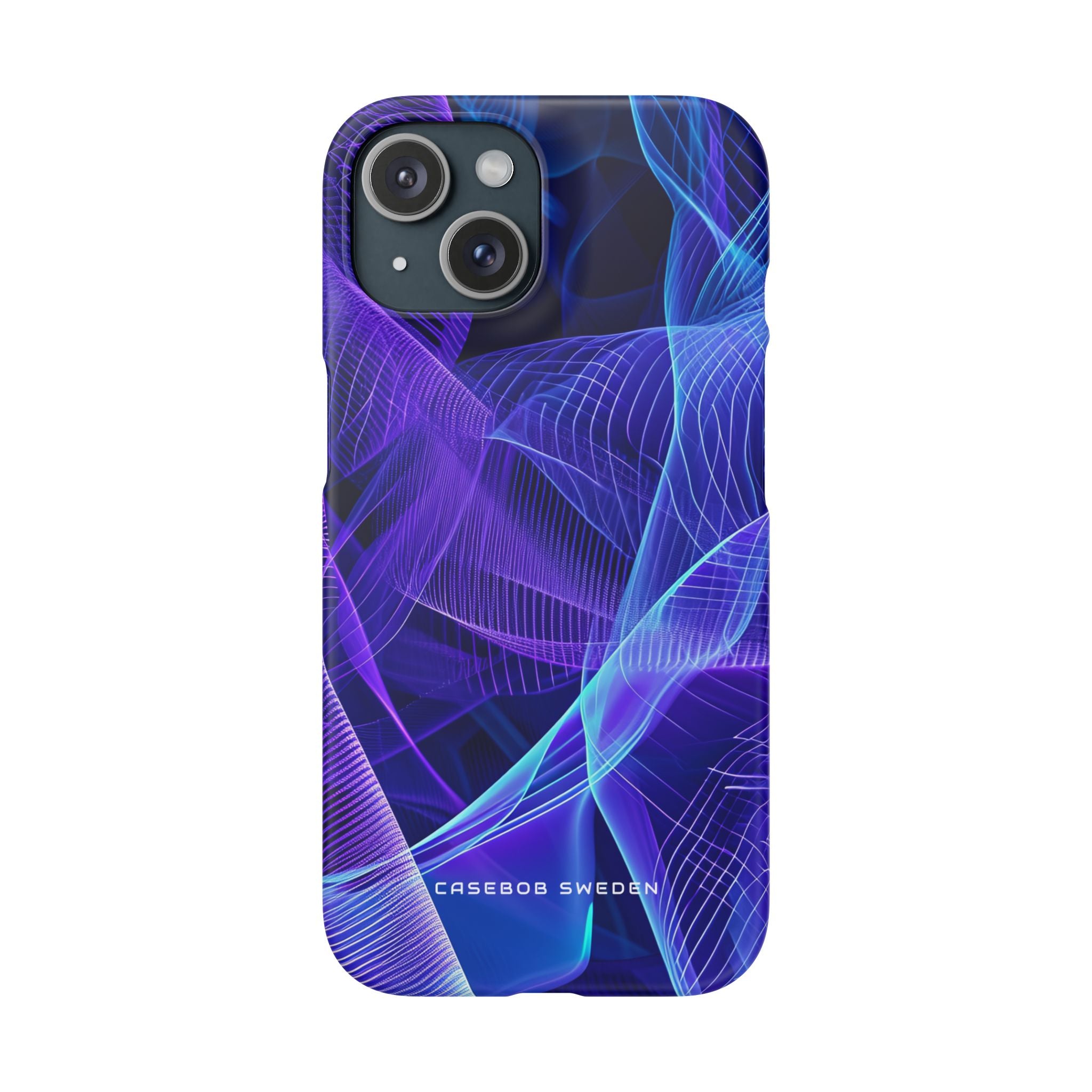 Gradient Flowscape iPhone 15 - Slim Phone Case