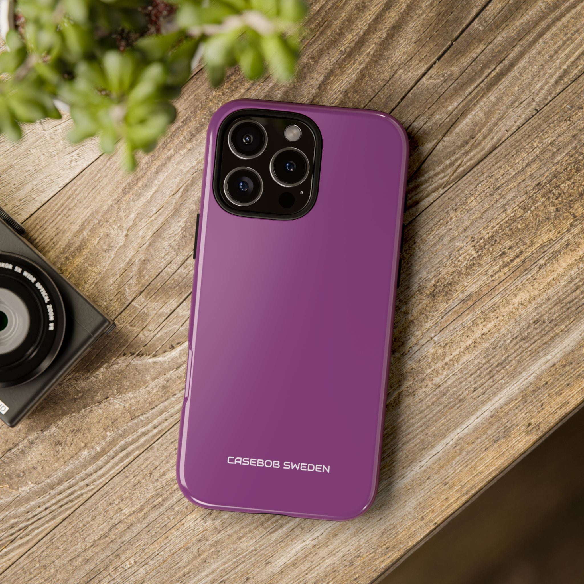 Plum Purple - Tough iPhone 16 Phone Case