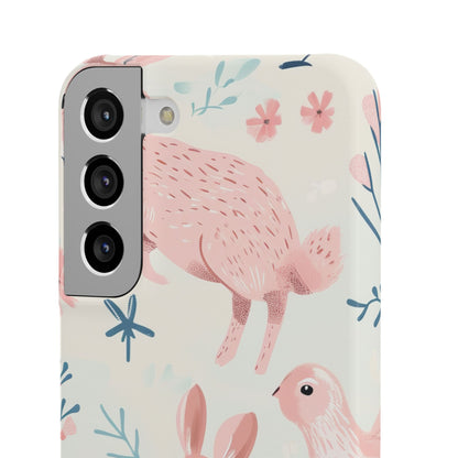 Pastel Whimsical Nature - Slim Samsung S22 Phone Case