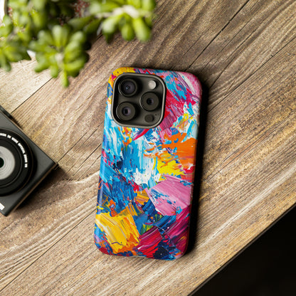 Painterly Spectrum Charm - Protective Phone Case