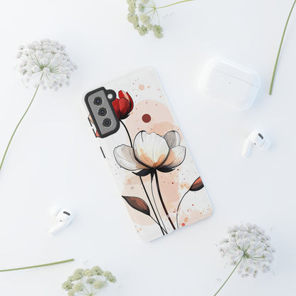 Vibrant Floral Elegance - Samsung Case