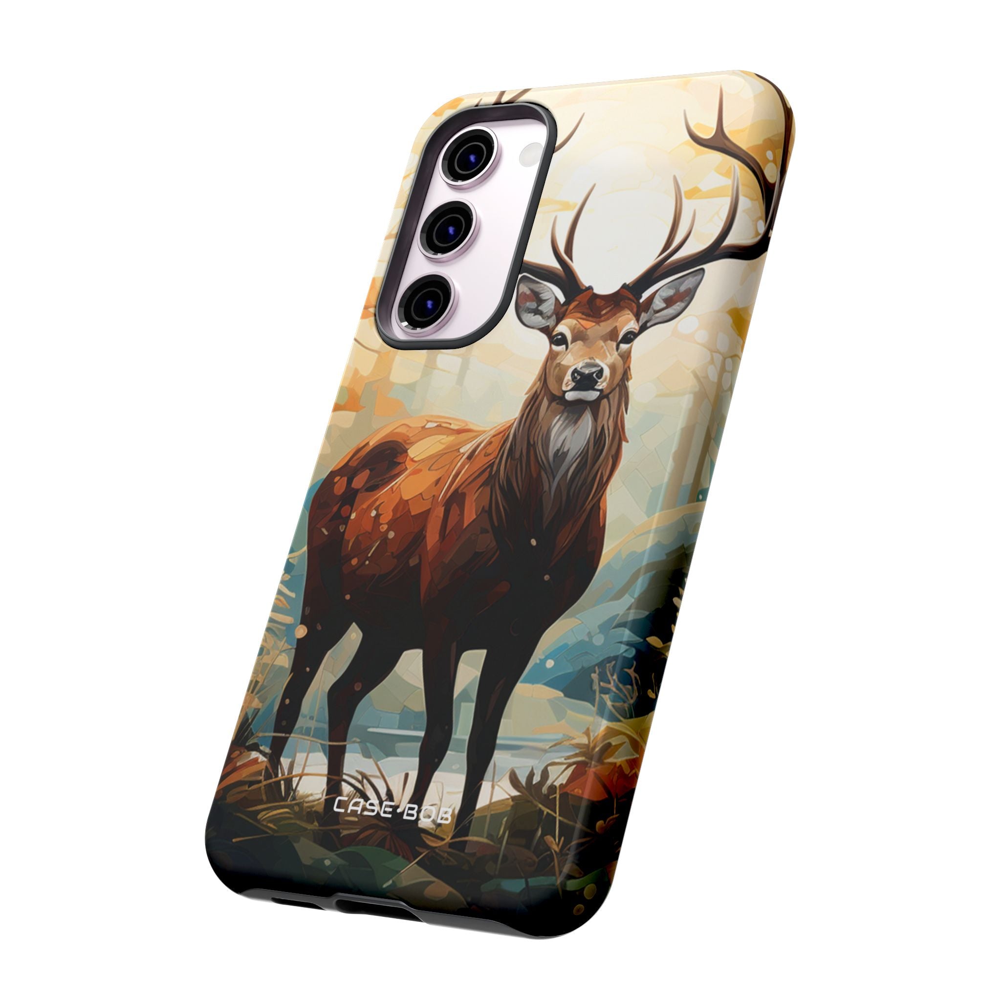 Glowing Stag Samsung S23 Plus Case - Tough