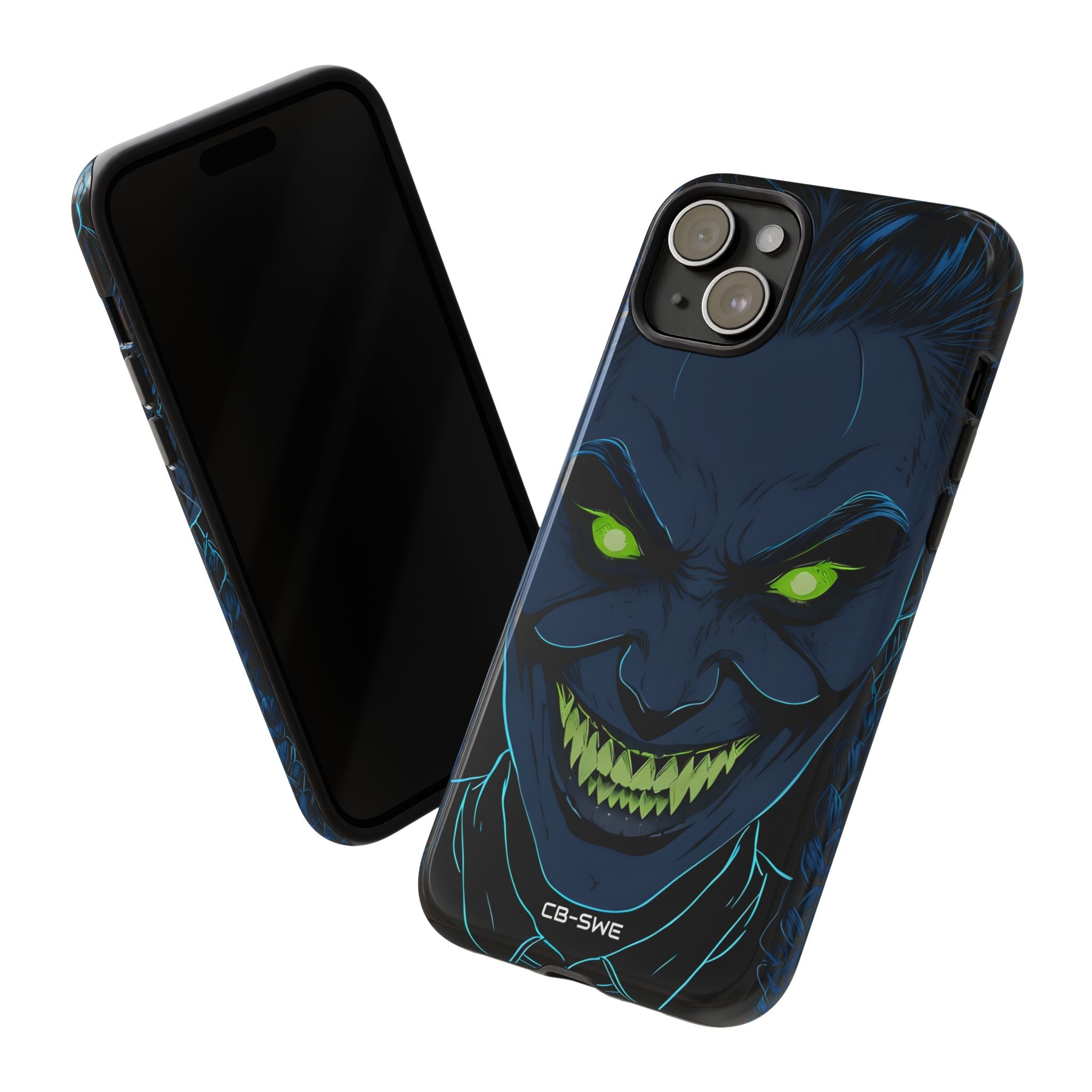 Glowing Eyes Dark Fiend - iPhone Case