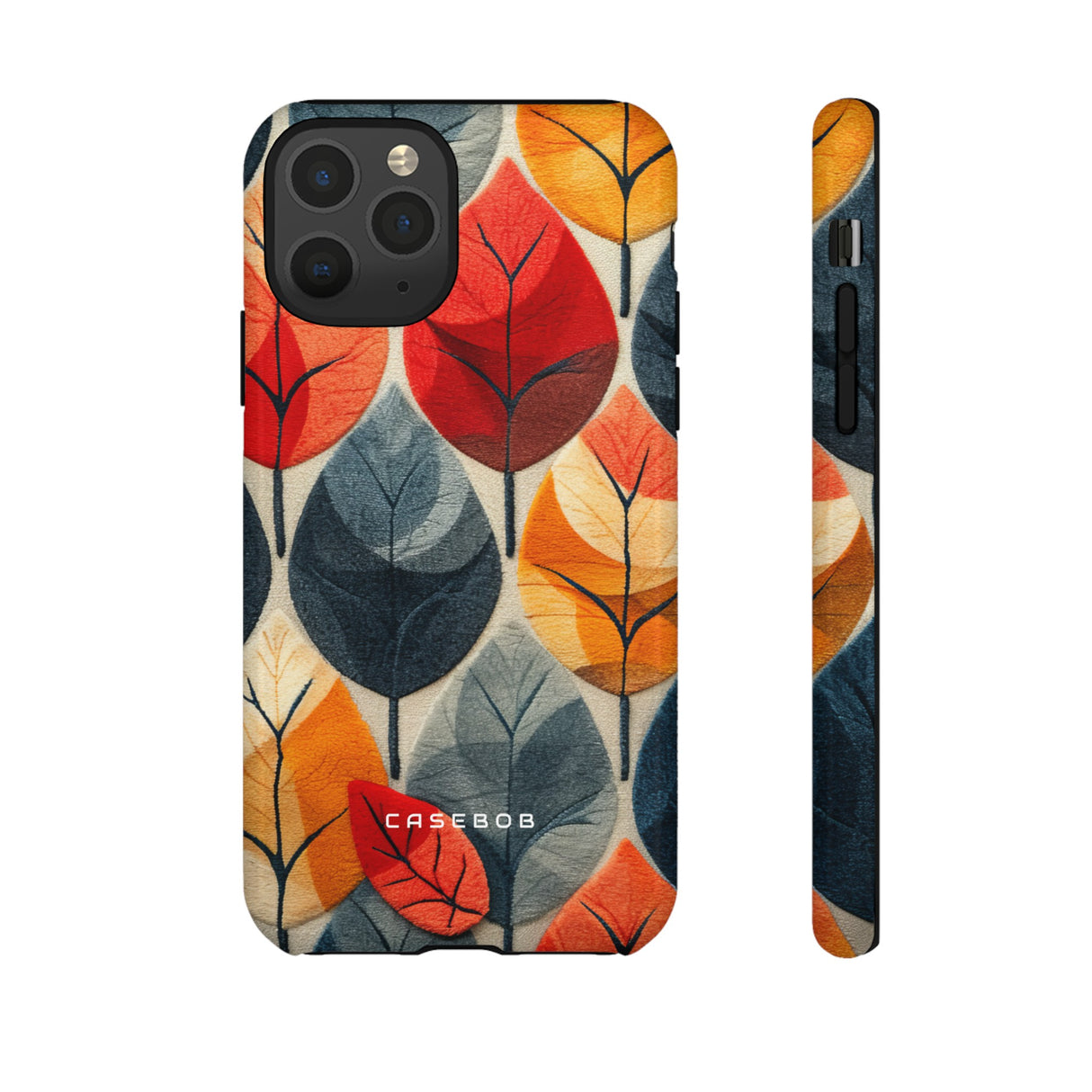 Scandinavian Leafy Serenity - Protective Phone Case