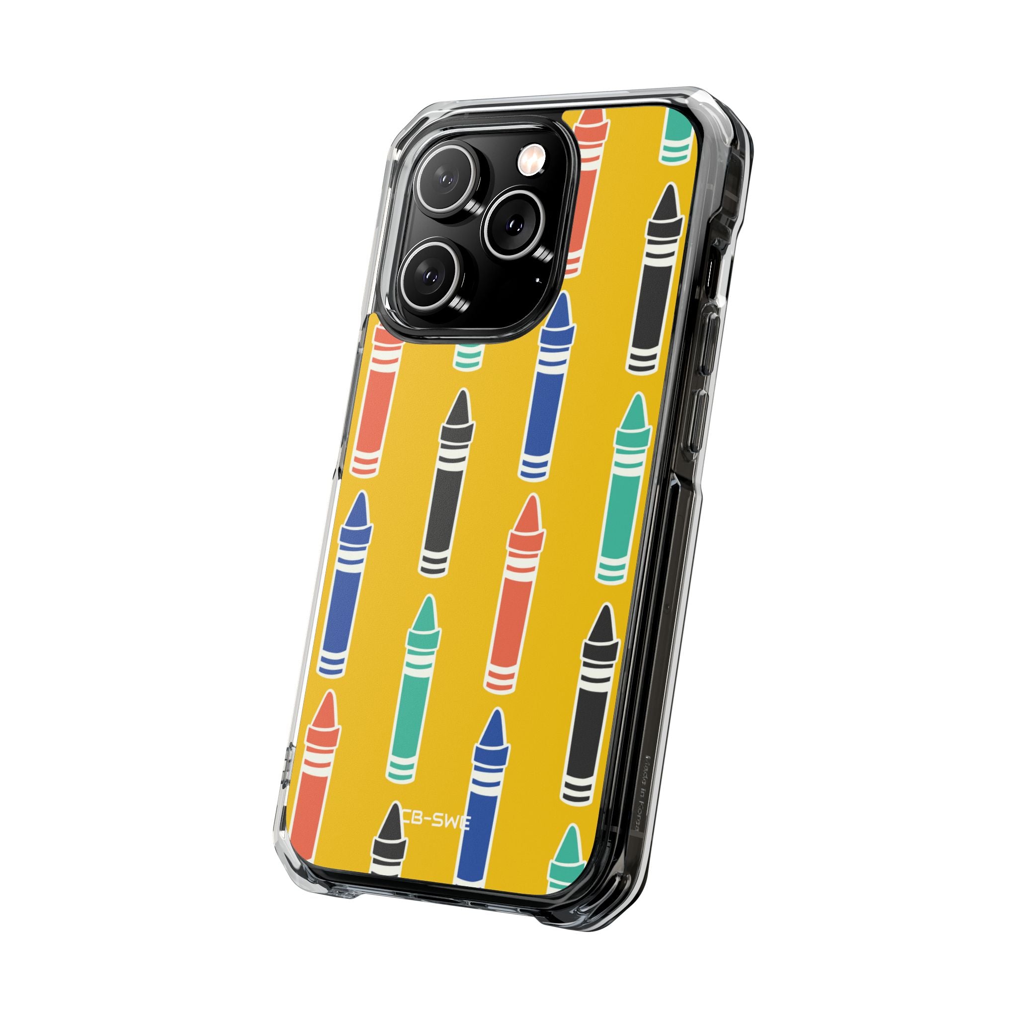 Crayons Dance Joyfully iPhone Case - Impact