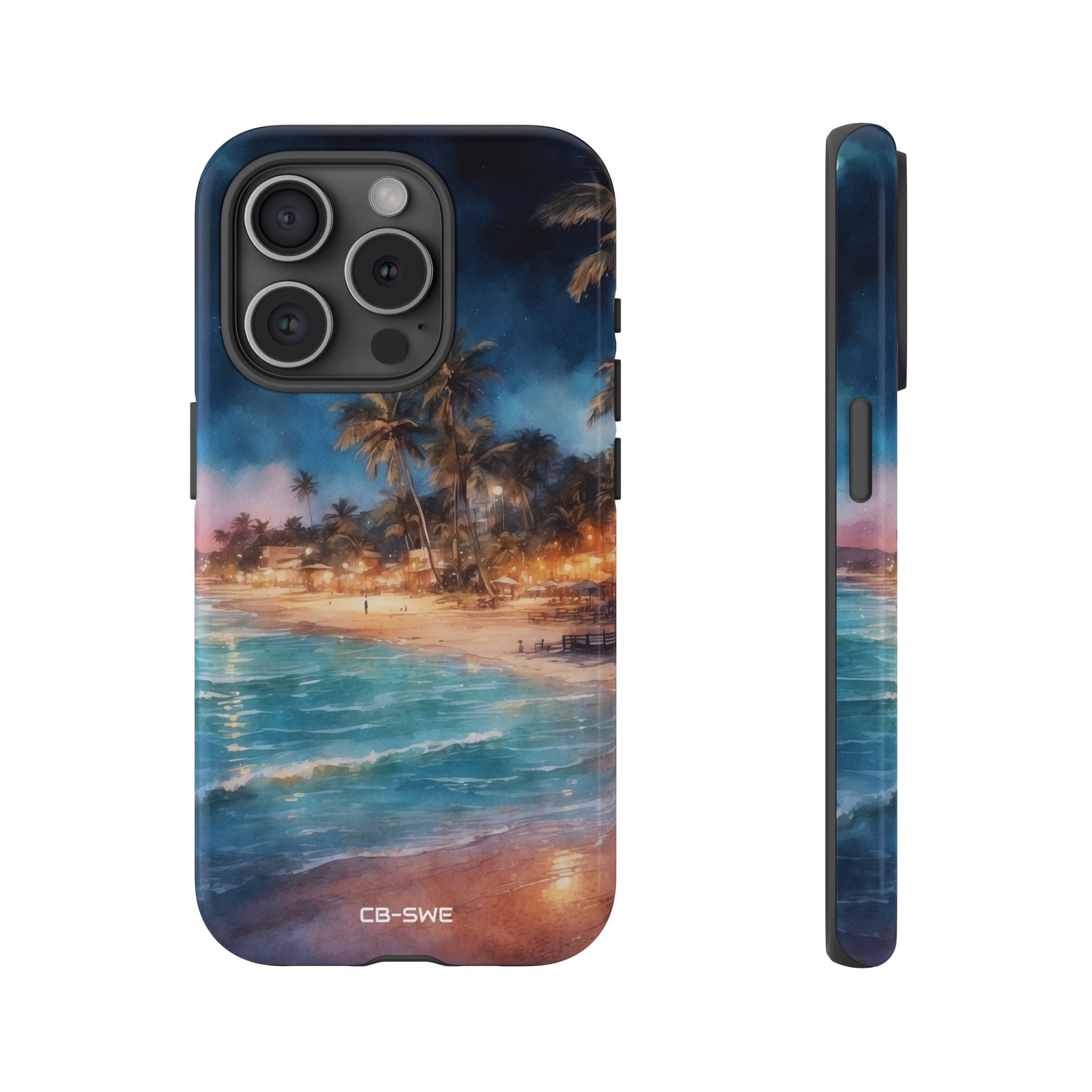 Moonlight Dances Water - iPhone Case