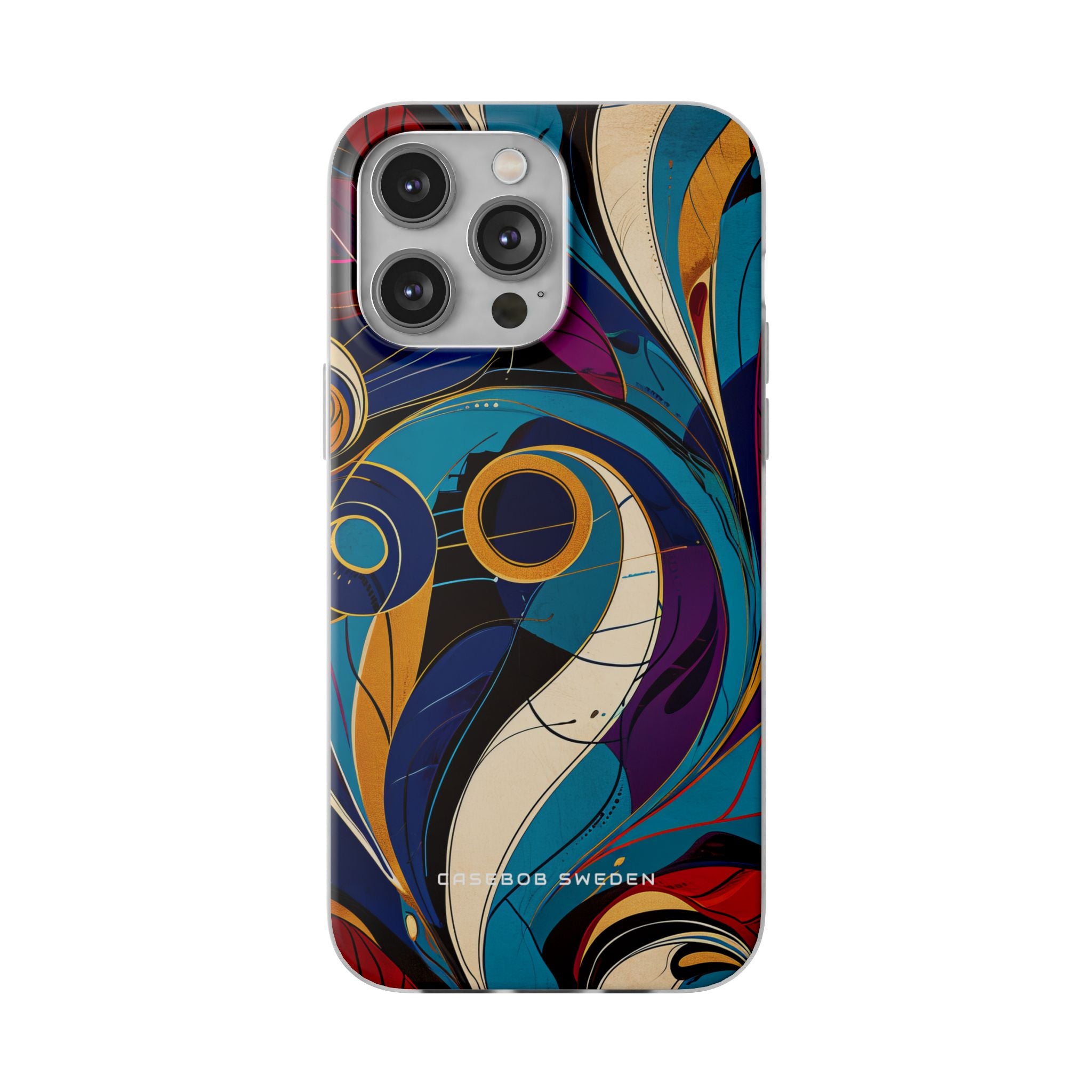 Vintage Vortex Harmony iPhone 14 - Flexi Phone Case