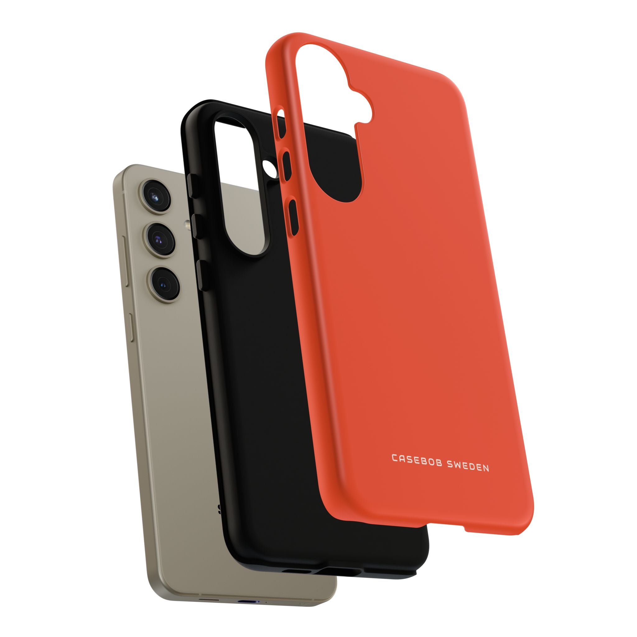 Orange Red Samsung S24 - Tough Phone Case