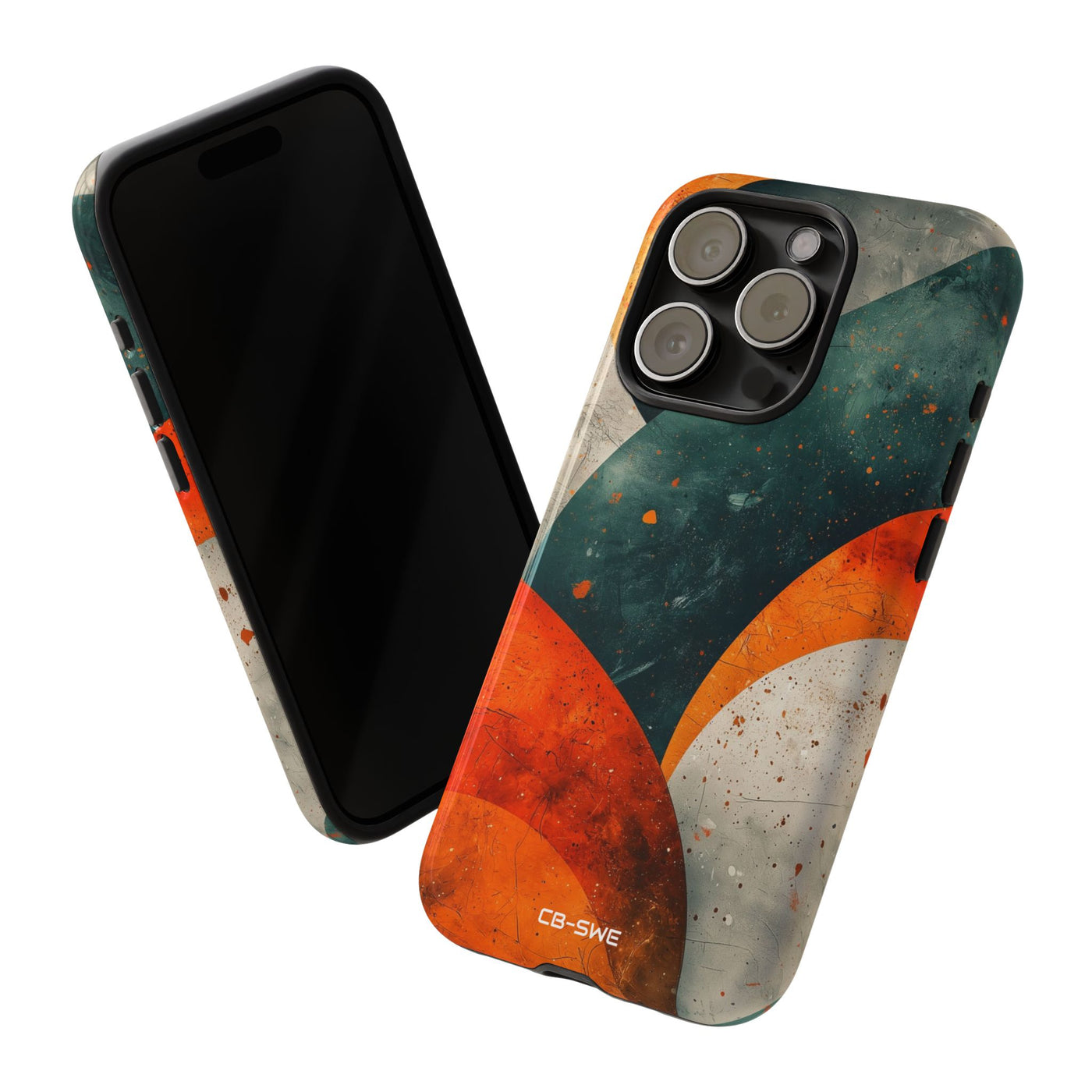 Swirls Embrace Color - iPhone Case