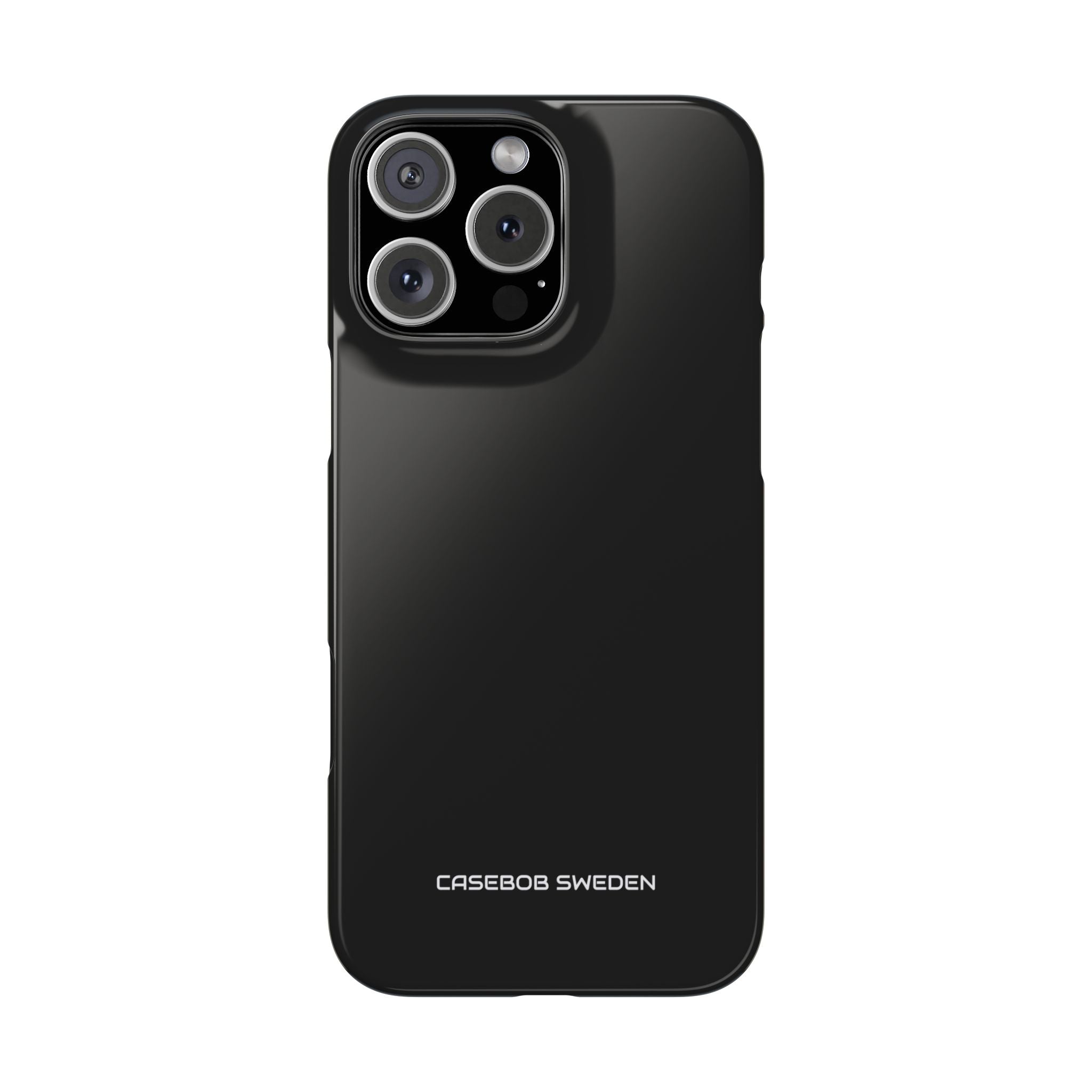 Charcoal Black - Slim iPhone 16 Phone Case