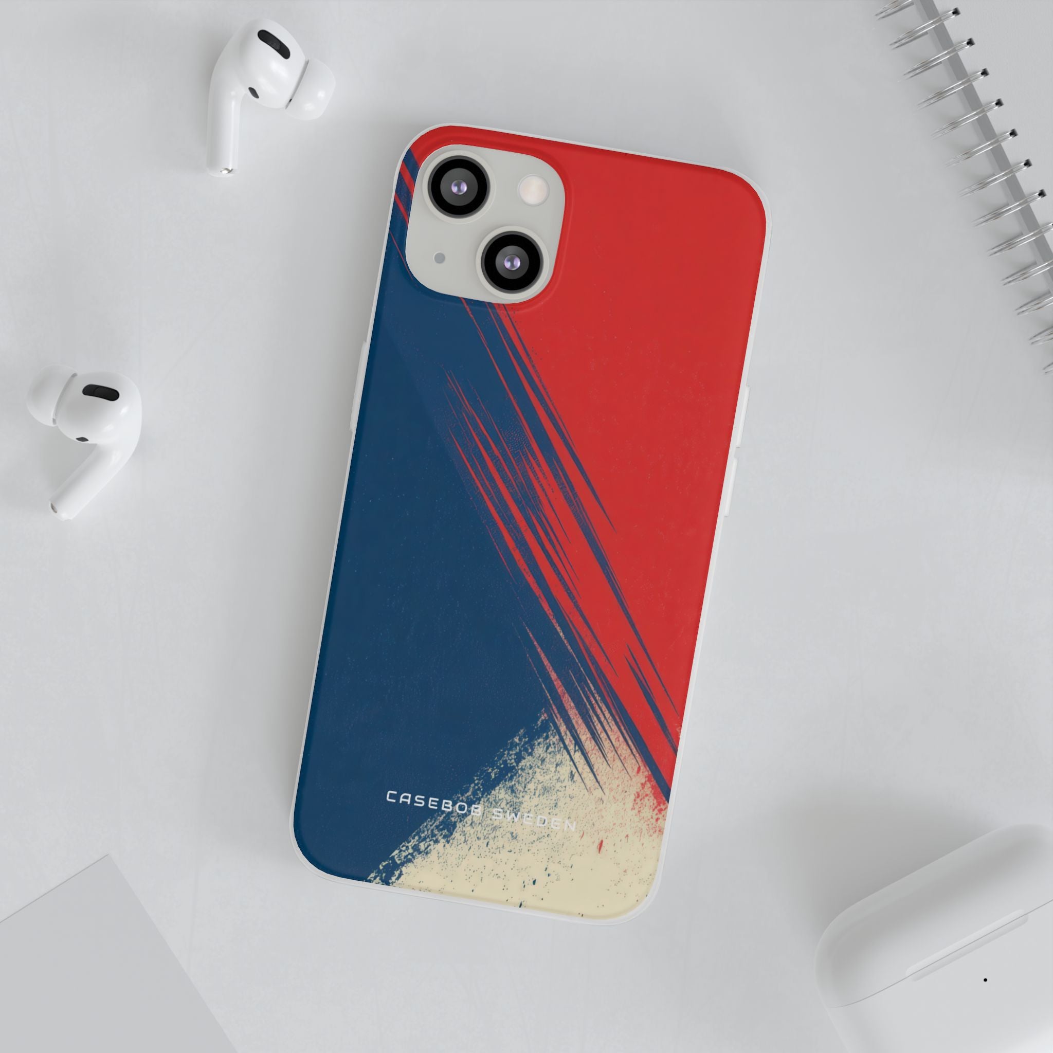 Vintage Brushstroke Harmony iPhone 13 - Flexi Phone Case