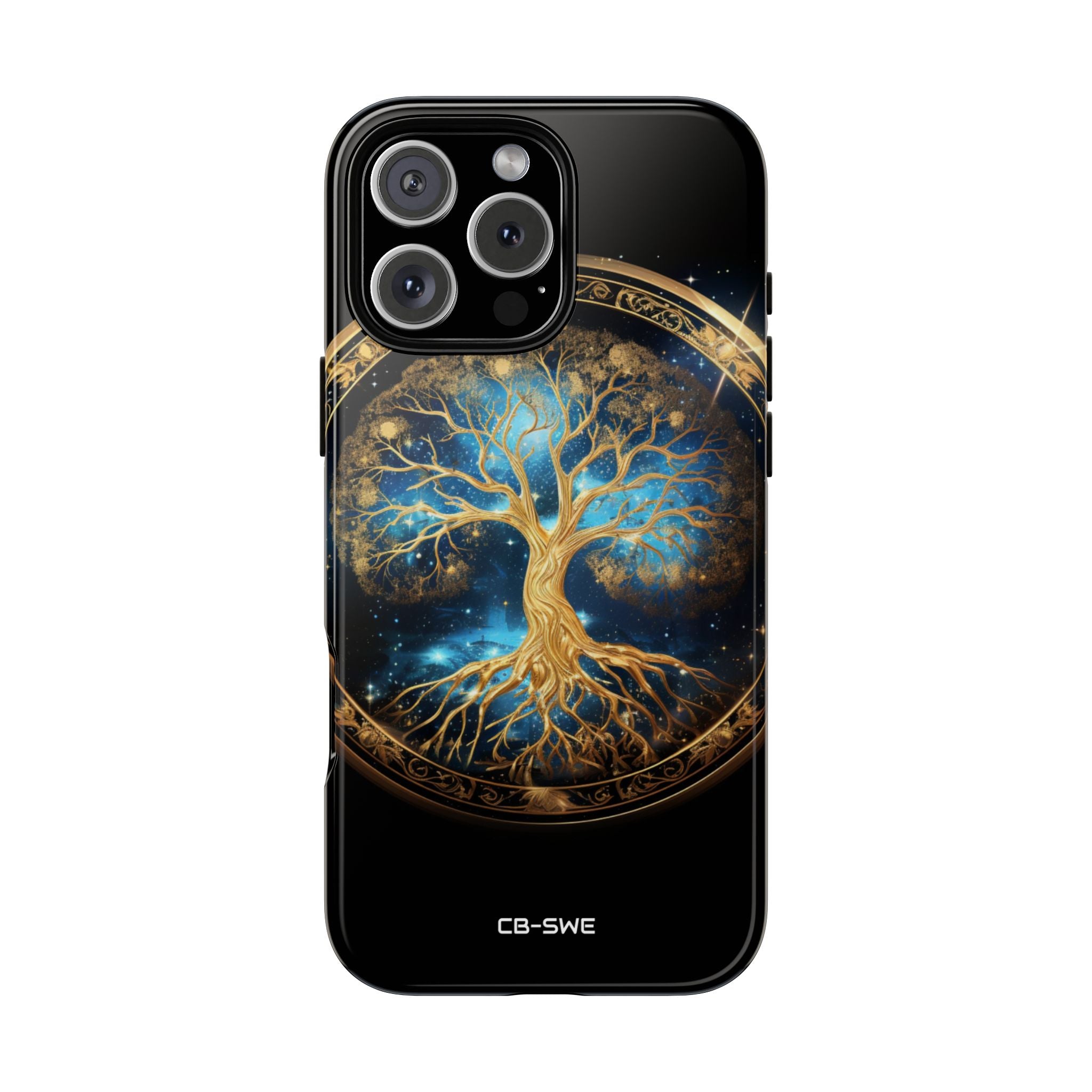 Cosmic Tree Radiance - iPhone Case