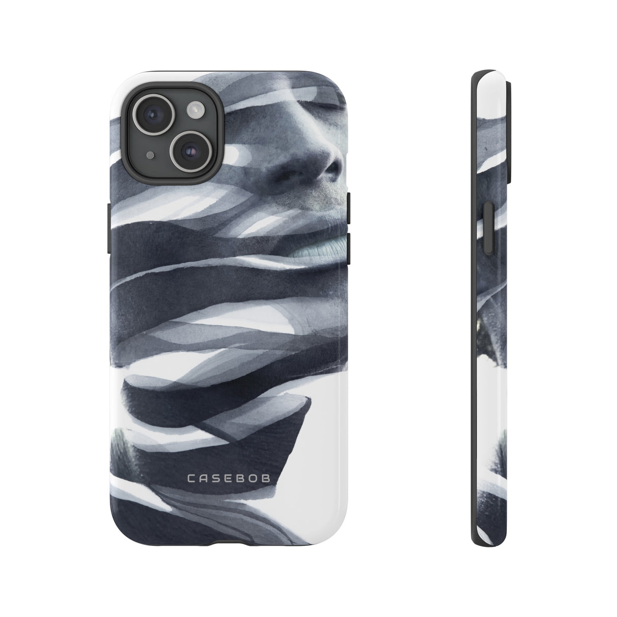 Abstract face - Protective Phone Case