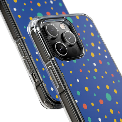 Colorful Dots Dance iPhone Case - Impact
