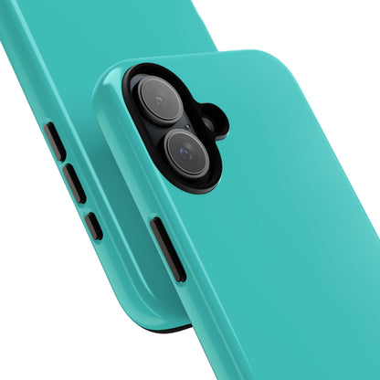 Medium Turquoise iPhone 16 - Tough Phone Case