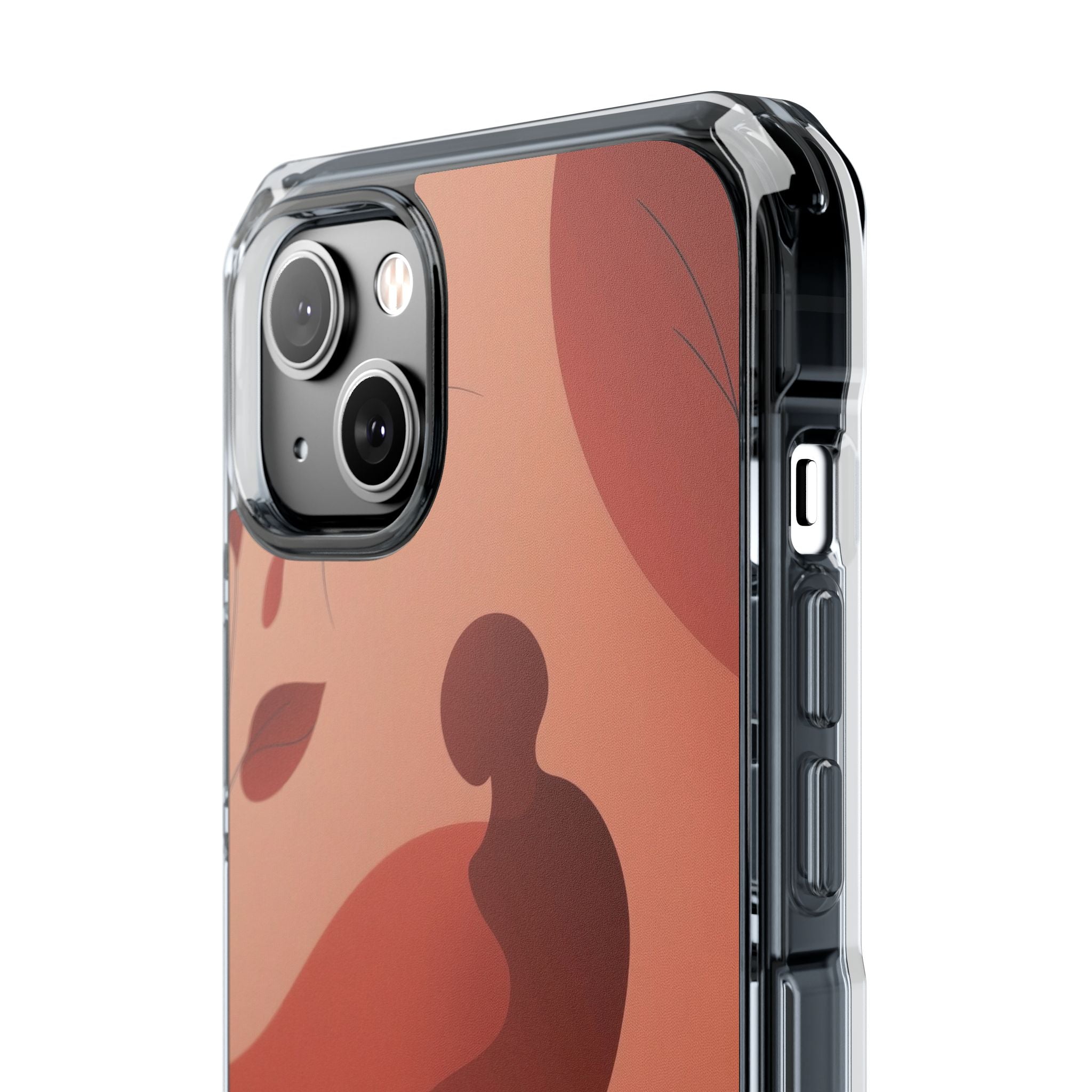 Gentle Leaves Flow iPhone Case - Impact