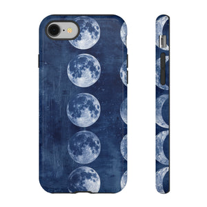 Lunar Phases Serenity - Protective Phone Case