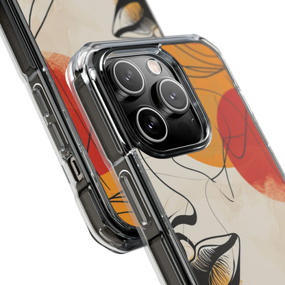 Fluid Face Lines iPhone 14 - Impact Clear+