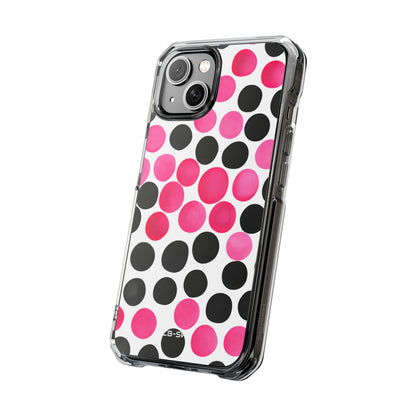 Pulsing Circles Illusion iPhone Case - Impact
