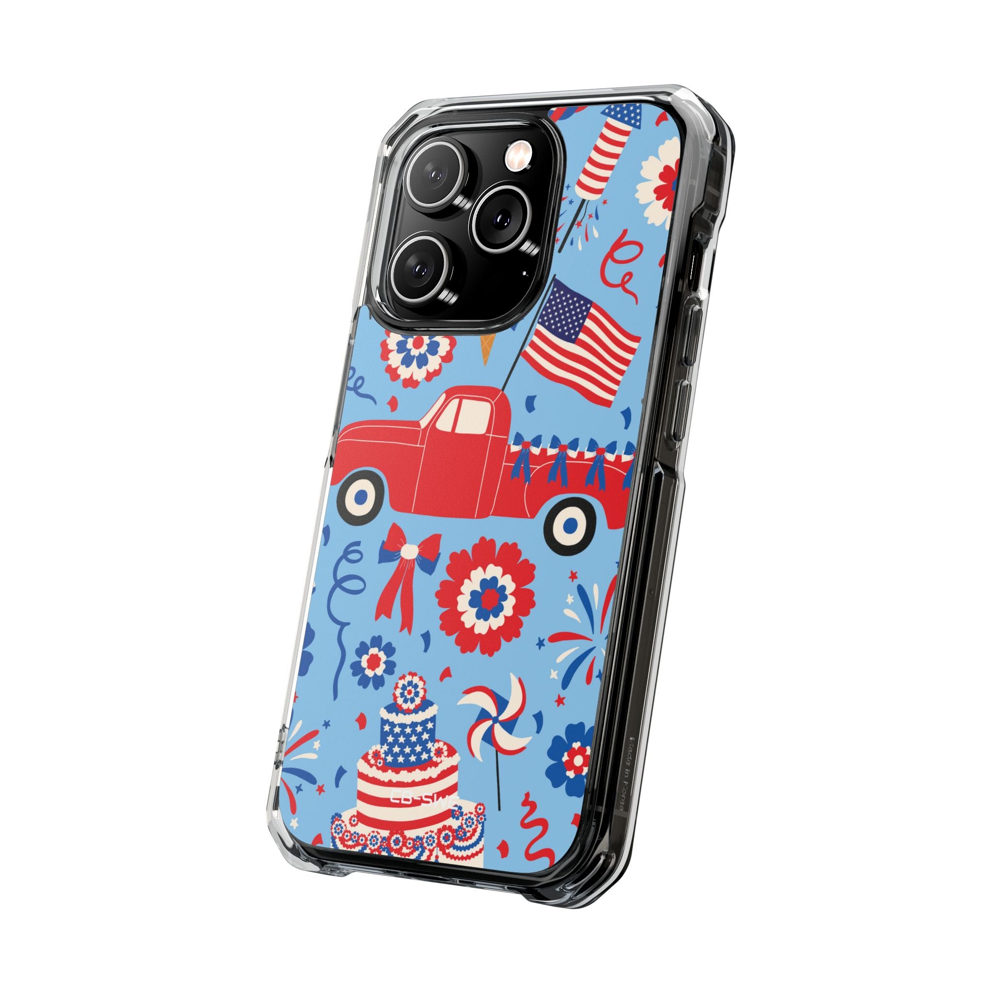 Festive Truck Parade iPhone Case - Impact