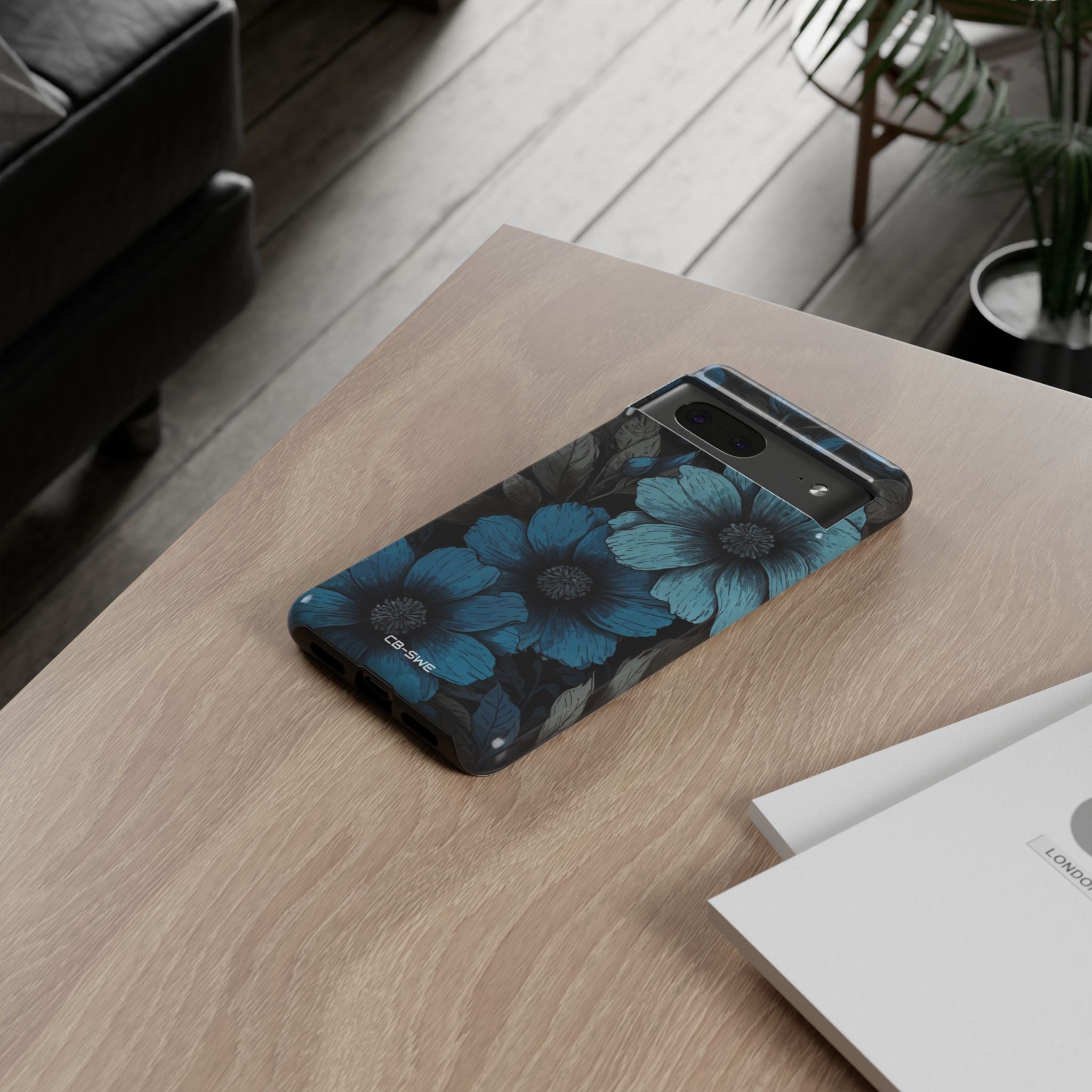 Blue Blooms Shine - Google Pixel Case