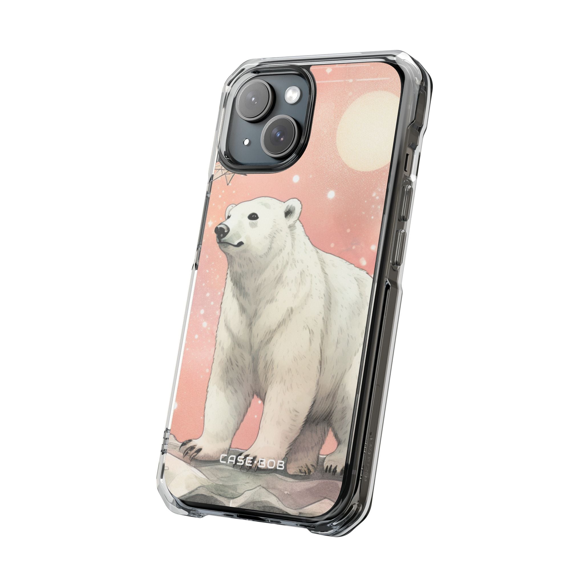 Polar Bear Radiance iPhone 15 Case - Impact
