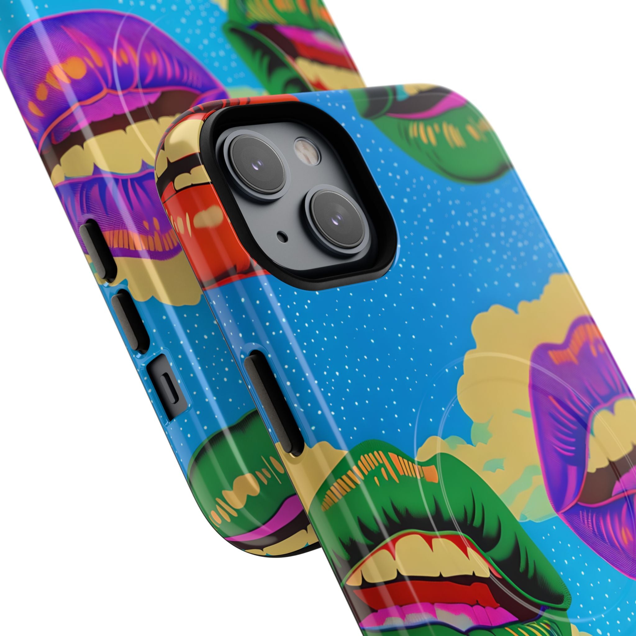Colorful Lipscape iPhone 14 Plus Case - Tough+